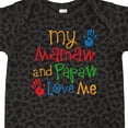 thumbnail image 4 of Inktastic Mamaw and Papaw Love Me Boys or Girls Baby Bodysuit, 4 of 5
