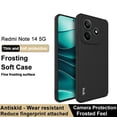 thumbnail image 2 of IMAK UC-3 Series for Xiaomi Redmi Note 14 5G Case Matte Anti-Fingerprint Soft TPU Cover, 2 of 5
