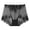 Black, variant on Seamless High Waisted Thong Panty With Lace Jacquard For Women Underwear See Through Panties