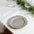 thumbnail image 6 of CMrtew Reef Charger Plates Bulk, 5 Inch Plastic Floral Charger Plates, Round Plate Chargers for Dinner Wedding Party Event Table Setting Decoration, 6 of 6