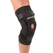 Mueller PRO-LEVEL Triaxial Hinged Knee Brace Deluxe, Medial/Lateral Support, Lockout - BULK - Large