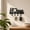 B, variant on Key Holder Wall Mount Wrought Iron Storage Organizer for Entryway Hallway Home Decorative Hanging Solution Coat Rack