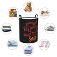 thumbnail image 6 of Hazbin Hotel Laundry Hamper Lightweight Storage Basket Toy Organizer Laundrys Basket Waterproof For Bedroom, Bathroom Small, 6 of 8