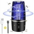 thumbnail image 1 of Lámpara eléctrica antimosquitos 360° anti-UV, segura y eficaz, 2 en 1, recargable, para interior, exterior, jardín, patio, camping, 4000 mAh (ninguno), 1 of 1