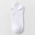 thumbnail image 4 of Men's Plus Size No Show Boat Socks, Big and Tall Low Cut Invisible Liner Socks for Size 10-14 (42-48), Solid Color Non-Slip Cotton Socks, Yellow, One Size, 4 of 8
