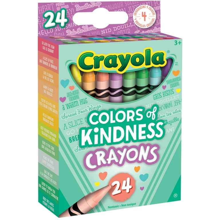 Crayola Colors Of Kindness Crayons Pack 24
