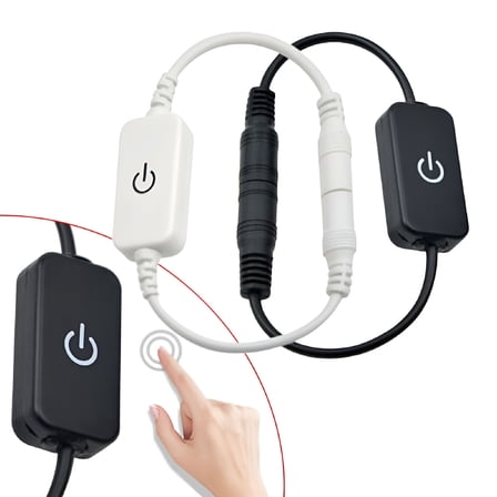 GJX DC 12V 24V Dimmable Touch Sensor Switch Dimmer For 2835 5050 LED Strip Lights