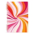 thumbnail image 7 of FORMRS 1-Subject Spiral Notebook 8" x 5" College Ruled 60 Refillable Sheet A5 Hard Cover, 2 Pack, Swirling Lines, 7 of 7