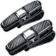 thumbnail image 1 of Soporte para gafas para visera de coche, paquete de 2, soporte para gafas de sol, soporte para gafas de sol para coche, clip de doble extremo, 1 of 5
