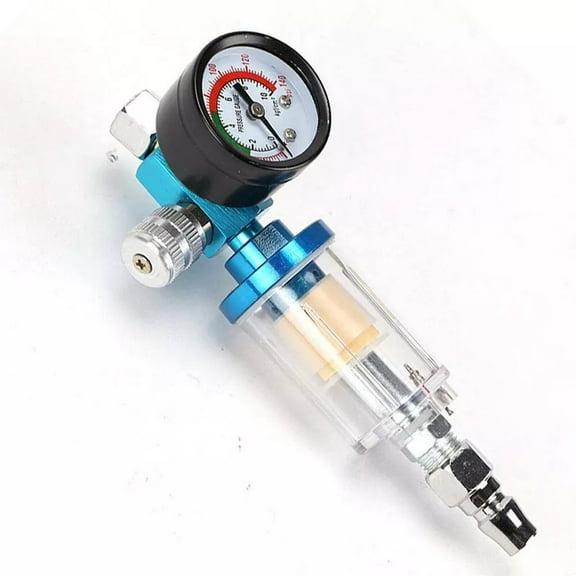 4 Line Air Filter & Air Pressure Regulator Combination Tool Kit Air Compressor Fangkenuo