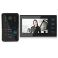 thumbnail image 3 of Con pantalla de visualización 100-240V 7in videoportero con cable intercomunicador con timbre de video sistema de acceso multifunción para el hogar, 3 of 8