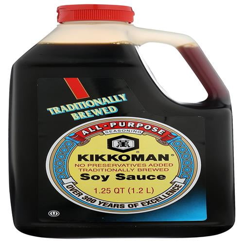 Kikkoman, Naturally Brewed Soy Sauce, 40 Oz