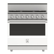 Hestan KRG365-NG-WH 36 Inch Wide 5.4 Cu. Ft. Free Standing Gas Range, 36" 5 Burner, Froth