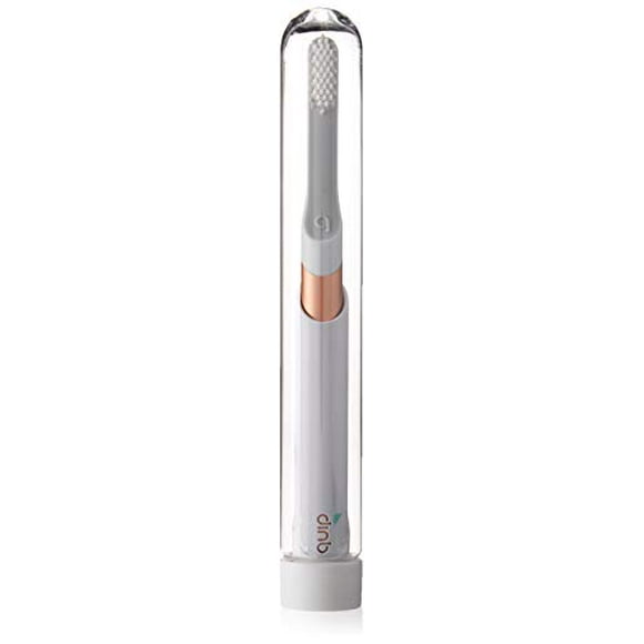 Quip Electric Toothbrush - Copper Metal - Electric Brush and Travel Cover Mount - Frustration Free Packaging