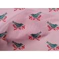 thumbnail image 4 of oneOone Cotton Cambric Fabric Branch & Bird Block Printed Fabric 1 Yard 56 Inch Wide, 4 of 4
