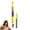 C, variant on 2.0mm Mechanical Pencil, Fat Grip Handwriting Pencil with 8 Leads, Cute Mechanical Pencils with Comfort Ergonomic Grip for Handwriting, Drawing and Beginners, Purple and Yellow