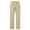 Beige, variant on Mens Linen Pants Elastic Waist Lightweight Summer Pants Casual Beach Straight-Legs Linen Trousers with Pockets Army Green 3XL