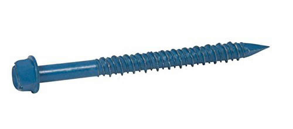 CONFAST 1/4" x 3-1/4" Hex Head Concrete Screw with 1 Drill Bit (100 per Box)
