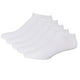 thumbnail image 1 of 5 pares de calcetines deportivos de malla transpirable para hombre y mujer: algodón peinado, elásticos acanalados, puño antideslizante, calcetines deportivos casuales hasta el tobillo, 1 of 4