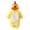 Yellow, variant on Baby Girl Chicken Animal Unisex Long Sleeve Hooded Zipper Jumpsuit Kids Boy Dress up Clothes for Play Girl Halloween 3-6 Months