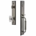 thumbnail image 2 of Grandeur Carr  C Grip Single Cylinder Handleset with Baguette Crystal Interior Knob, 2 of 5