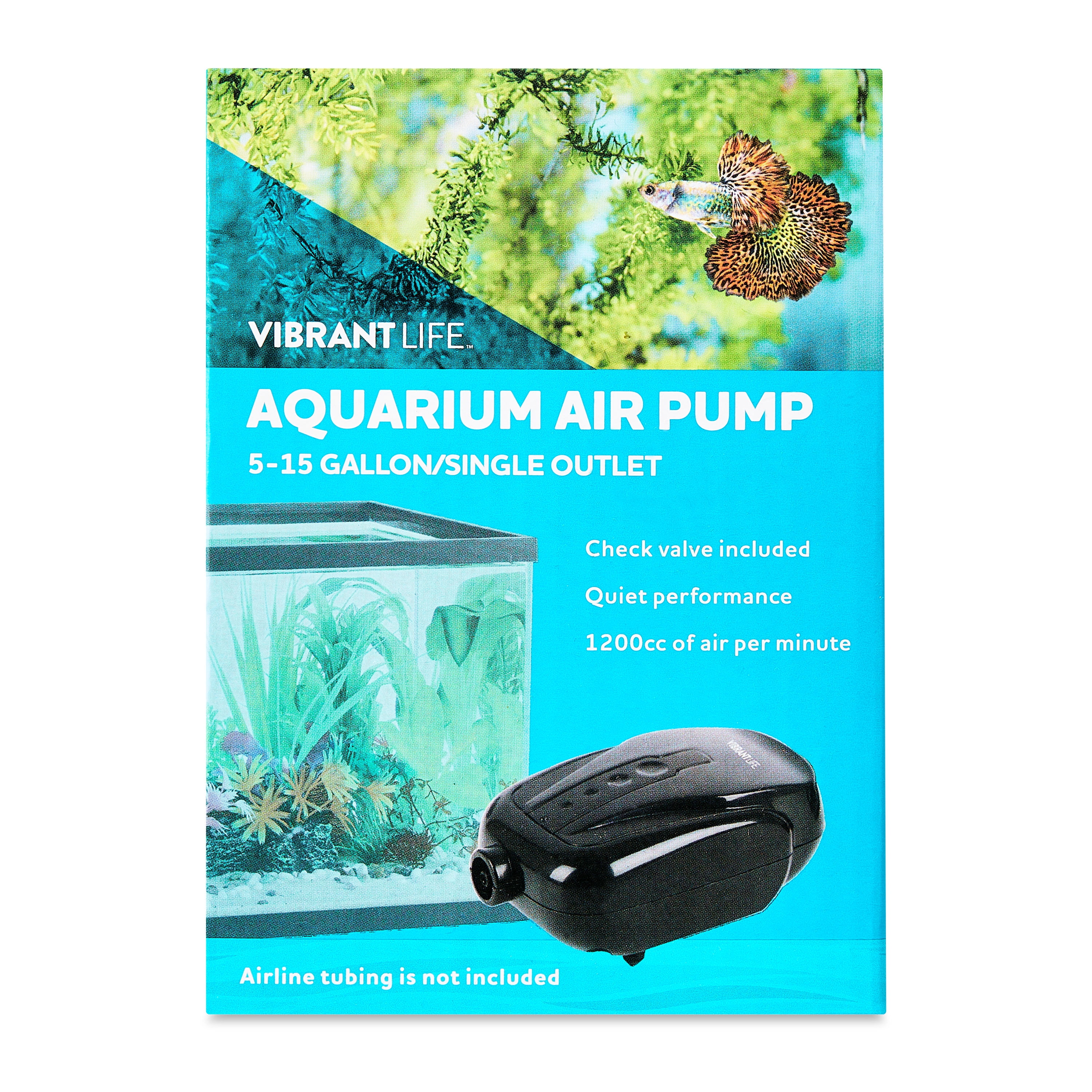☆doll 　AQUA DE AIR AQUA DE AIR Aqua Culture 20-60-Gallon Double Outlet Aquarium Air Pump
