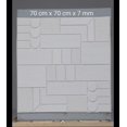 thumbnail image 2 of Panel 3d Decorativo Autoadhesivo Para Pared Muros Impermeable 10 Pzas H&JESS PANEL 3D, 2 of 2