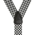 thumbnail image 3 of SuspenderStore Stripes, Dots, And Checked Suspenders - 1.5-Inch Wide Elastic - Button - 3 Sizes, 3 of 4