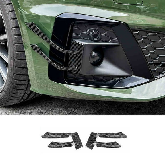 Pare-chocs avant Garniture de Lame d'Aération pour A-U-D-I A5 B9 Sportback Coupe Cabriolet S5 2019-2023 Lampes Antibrouillard Canards Flicks Garniture Bodykits