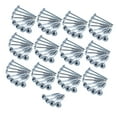 thumbnail image 3 of Miulika 3x100Pcs Oblique Hole Screws Half Tooth for Building Metal 3 Pcs, 3 of 9