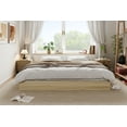 thumbnail image 5 of Full Size Wood Platform Bed Frame, Wooden Bed Frame Without Headboard,Minimalist Sturdy Wood Full Platform Bed Frame, Wood Slat Support, No Box Spring Needed, Easy Assembly, 5 of 7