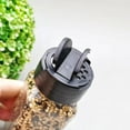 thumbnail image 2 of Frascos de plástico para especias, botellas con tapas de tamiz negras, juego de tarros para condimentos, tapas agitadoras para almacenar especias, 2 of 4