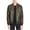 Green - oakleaf318, variant on Calvin Klein Mens Genuine Leather Bomber Jacket, Green, X-Small