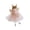 Pink, variant on Eolstice Mesh Skirted Deer Figurine Showcase Countertop Accent Staircase Decor Piece Living Room Christmas Decoration Festive Character