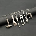 thumbnail image 2 of Creative Repair Tools Wrench Spanner Key Chain Keychains Metal UKS D3C3, 2 of 9