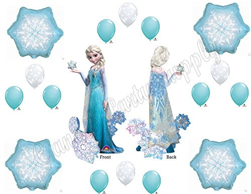 NEW! ELSA FROZEN AIRWALKER 57' Winter Wonderland Birthday party Balloons Decoration Supplies