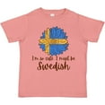 thumbnail image 3 of Inktastic I'm So Cute, I Must Be Swedish Sunflower Boys or Girls Toddler T-Shirt, 3 of 5