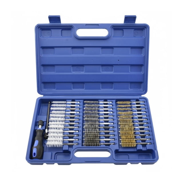predolo Wire Tube Brush Set Assorted Sizes Cleaning Kit Bore Brush Set for Marksmen, Gunsmiths, Range, Workshop, Multi-purpose Wire