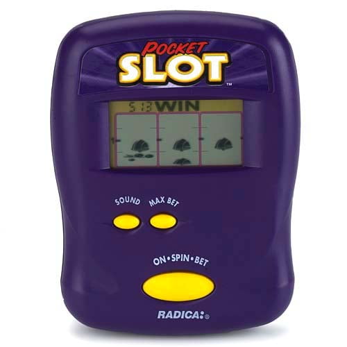 Radica Casino Pocket Slot Handheld Video Game