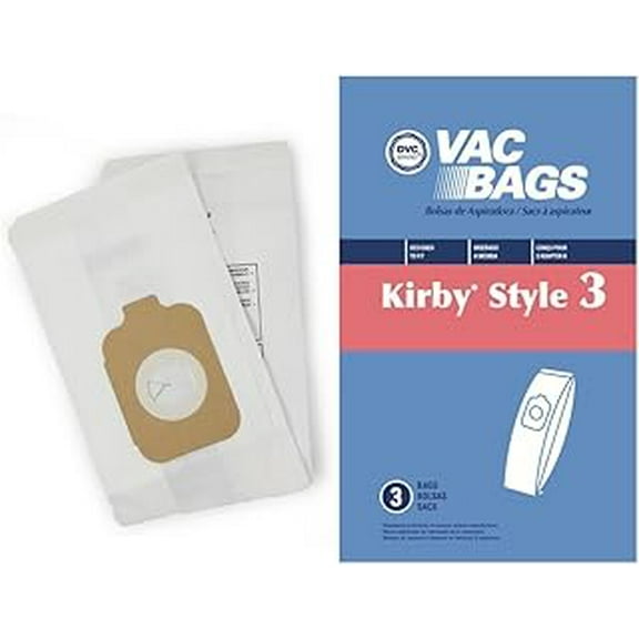 DVC for Kirby style 3, (3 bags per package)