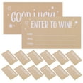 thumbnail image 1 of 200pcs Blank Raffle Tickets Entry Form Cards With Name Email Address And Phone Number Fields For Contests Raffles Ballot Box Auctions, 1 of 8