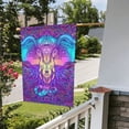 thumbnail image 5 of Wukai Elephant in Tribal Style Garden Flags Double Sided Welcome Garden Yard House Flags Outside Outdoor House (Only Flag), 5 of 8