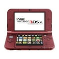 thumbnail image 1 of Restored Nintendo 3DS XL Red (Refurbished), 1 of 5