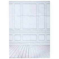 3x5ft Vinyl Photography backdrops White Brick Wall wood floor wedding background for photo studio