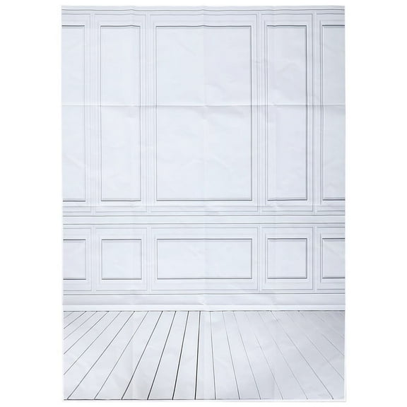 3x5ft Vinyl Photography backdrops White Brick Wall wood floor wedding background for photo studio