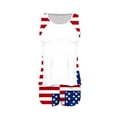 thumbnail image 6 of POTETI Women's Swimsuits Tankini Modest Beach Vacation Summer Independence Day American Flag Womens Bathing Suit, 6 of 7