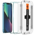 thumbnail image 1 of Protector de pantalla Spigen Glastr EZ FIT para iPhone 13 Mini, paquete de 2, 1 of 8