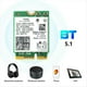 thumbnail image 5 of Tarjeta WiFi 1650i AX201NGW+Antena 2x8DB 3000Mbps WIFI6 2.4G/5G Cnvio2 Bluetooth 5.1 Adaptador WiFi para Win10/Win11, 5 of 5