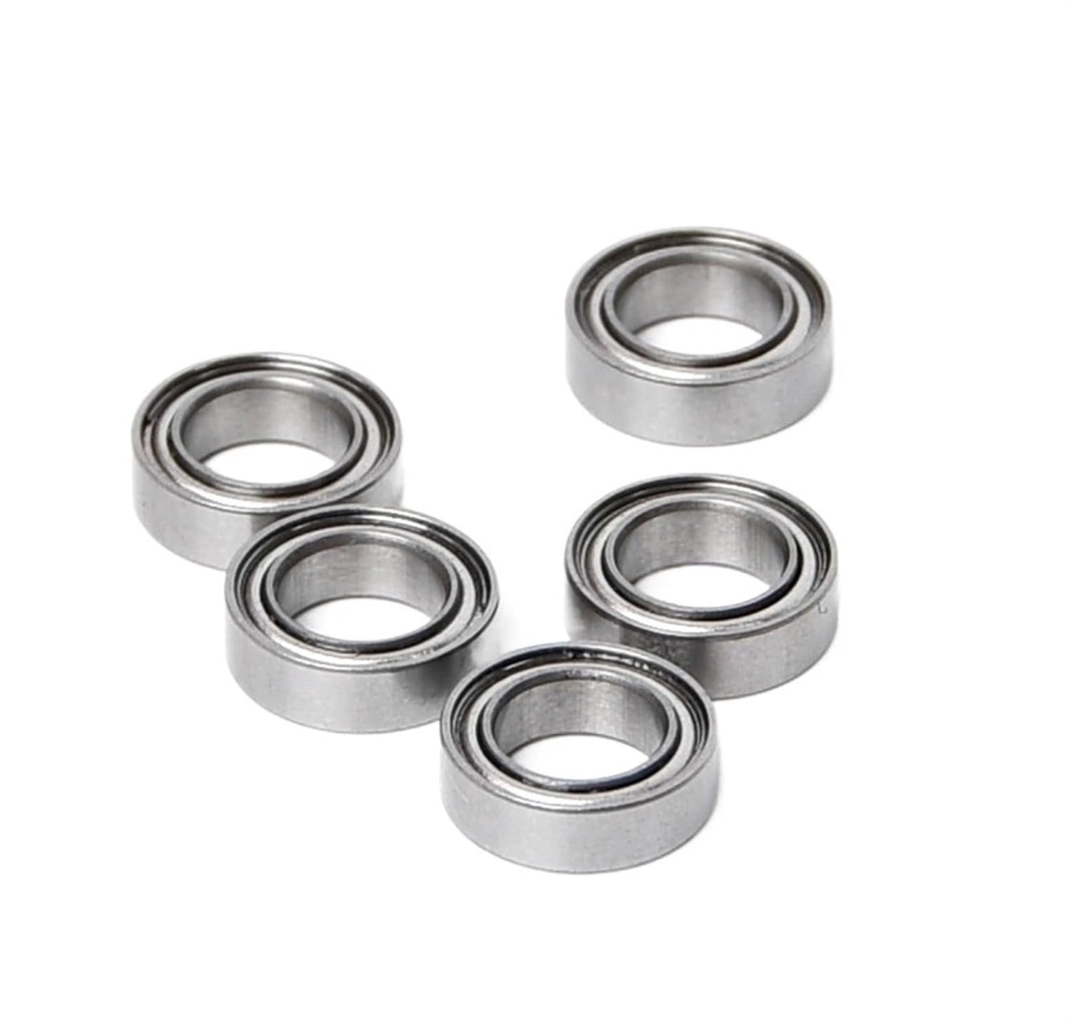 Bimetal Seal Shield Micro deep Groove Bearing 10pcs MR84ZZ 4x8x3mm Miniature Ball Bearings