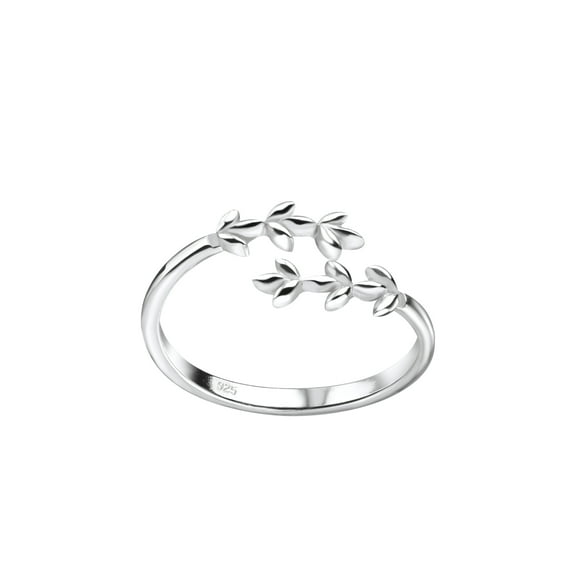 925 Sterling Silver Branch Toe Ring